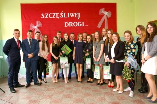 Zakończenie roku szkolnego w Zespole Szkół Ponadgimnazjalnych w Tychowie