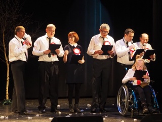 Gala Integracyjna Osób Niepełnosprawnych w ramach Twórczości Bez Barier pod nazwą „ Tobie Ojczyzno”.