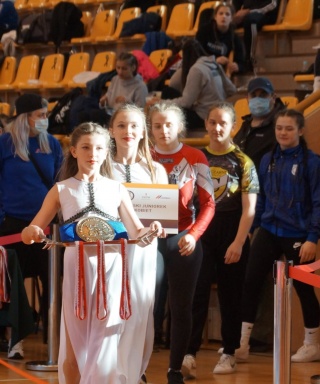 Młodzieżowe Mistrzostwa Polski oraz Mistrzostwa Polski Juniorek w zapasach kobiet. Chełm, 10.04.2021