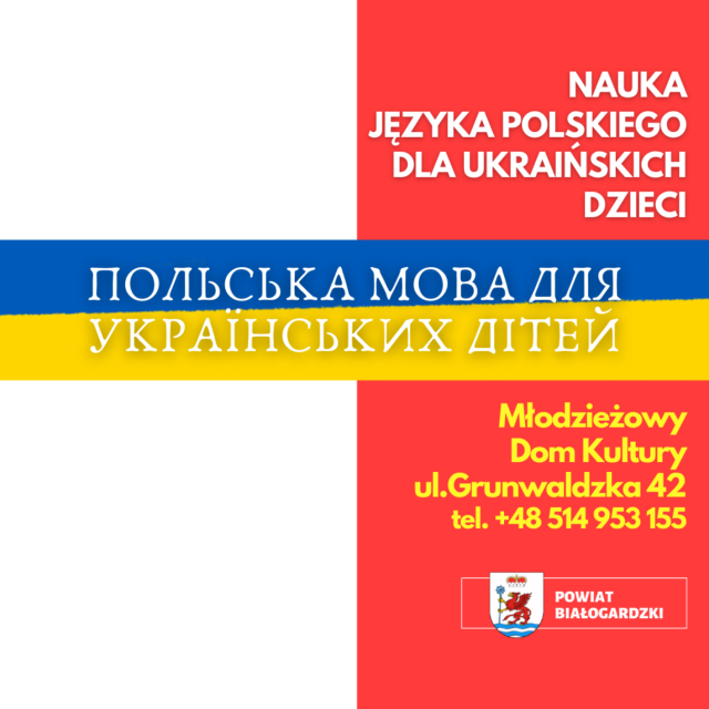 Język polski dla dzieci ukraińskich