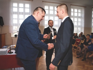 Zakończenie roku szkolnego w Liceum Ogólnokształcącym im. Bogusława X w Białogardzie