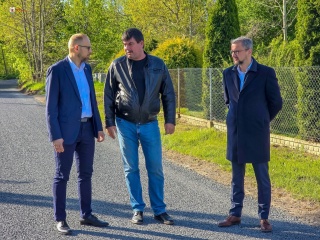Remont drogi Dębczyno - Rogowo | maj 2025