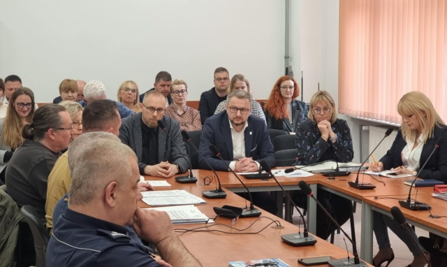 Posiedzenie Powiatowego Zespołu Zarządzania Kryzysowego