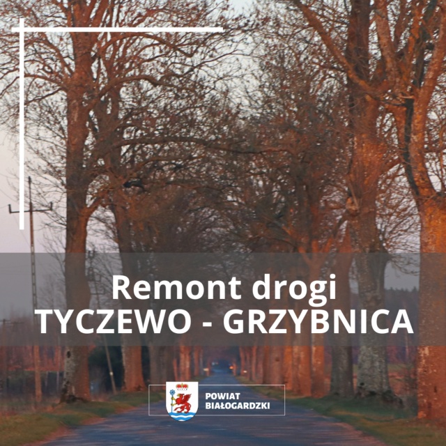Będzie remont drogi w gminie Tychowo