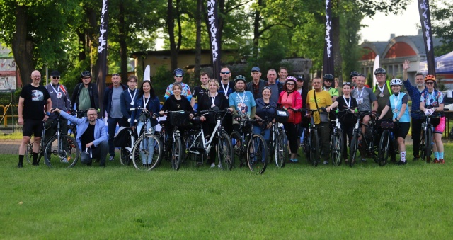 Dobrze nakręceni. Rowerzyści świętowali