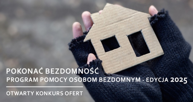 Pokonać bezdomność. Dodatkowy otwarty konkurs ofert