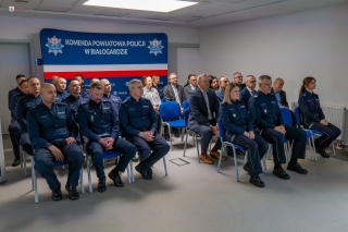 Roczna odprawa policji w Białogardzie | 6.02.2026