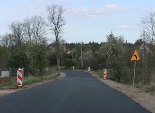 Inwestycje Powiatu Białogardzkiego: remont odcinka drogi Pomianowo - Zaspy Małe | maj 2026
