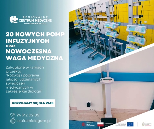 Nowoczesny sprzęt medyczny w RCM